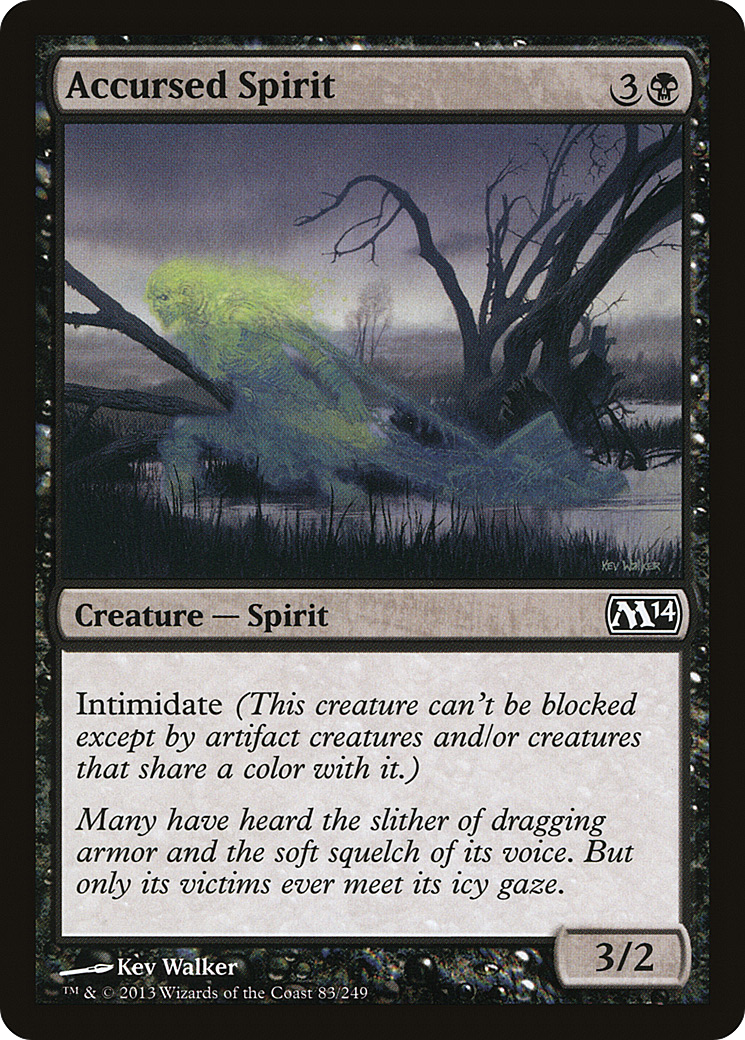 Accursed Spirit (M14-083)