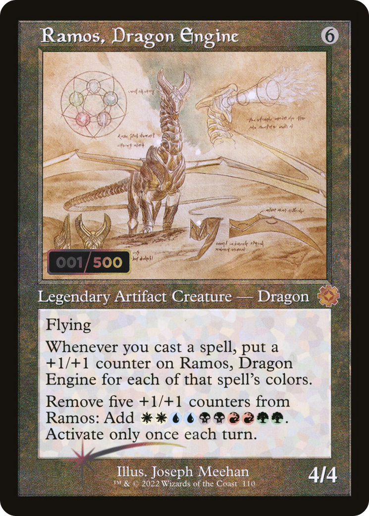 Ramos, Dragon Engine (BRR-110Z) (Foil) (Serialized)