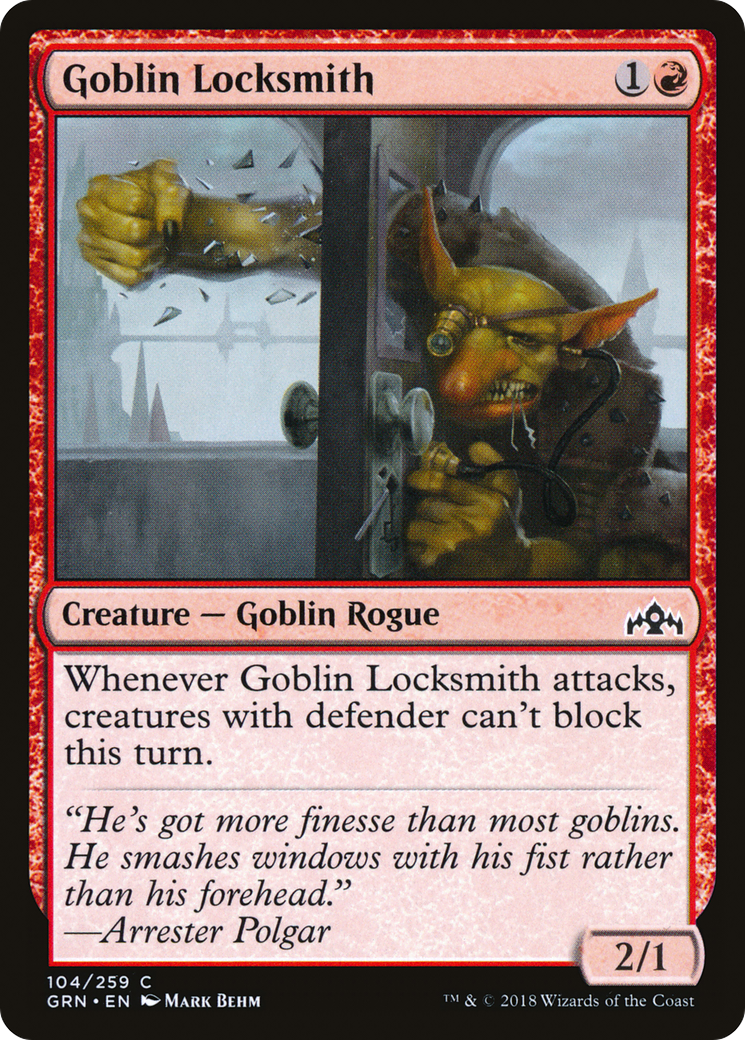 Goblin Locksmith (GRN-104) (Foil)