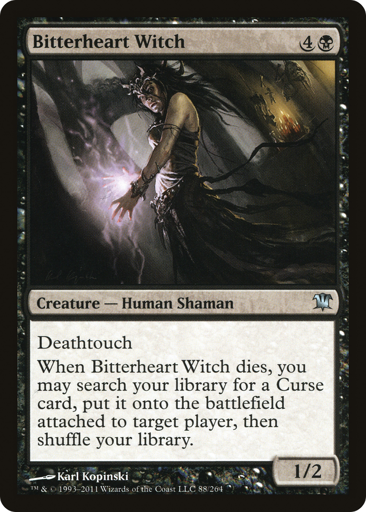 Bitterheart Witch (ISD-088) (Foil)