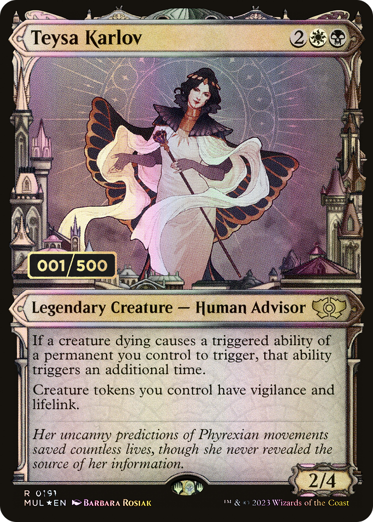 Teysa Karlov (MUL-191Z) (Showcase) (Foil) (Serialized)