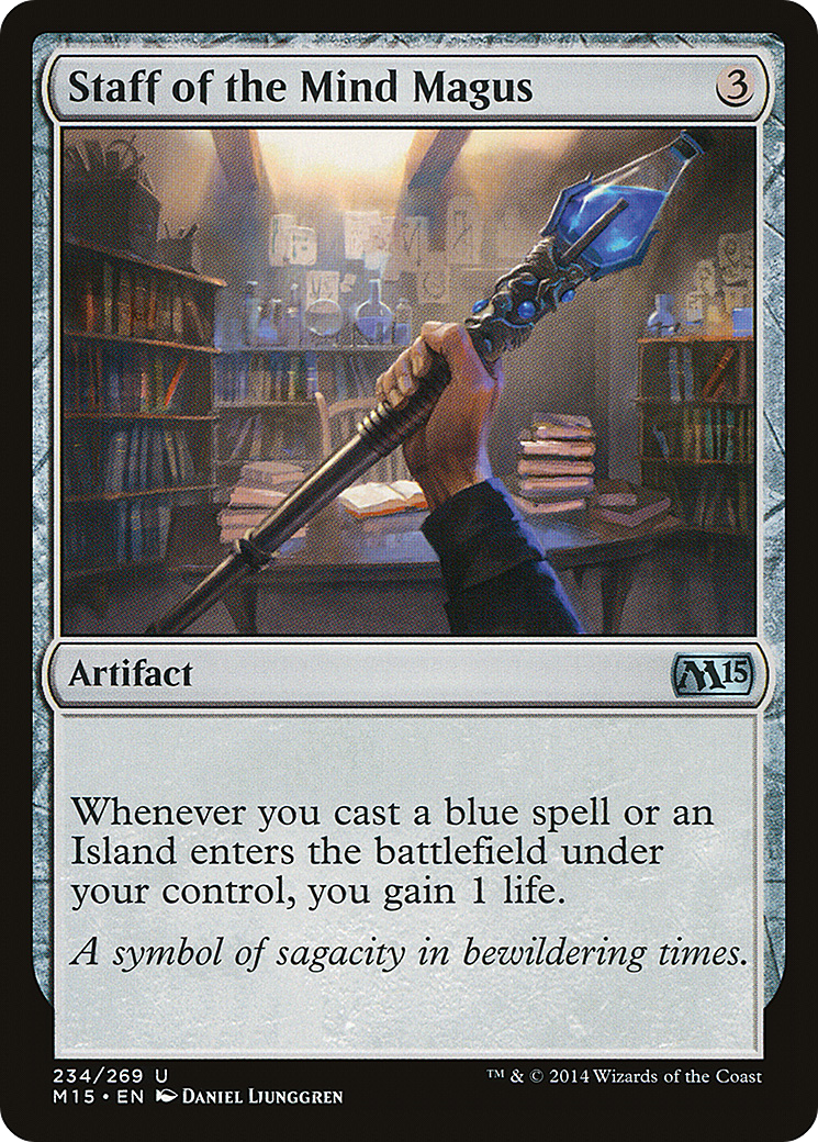 Staff of the Mind Magus (M15-234) (Foil)