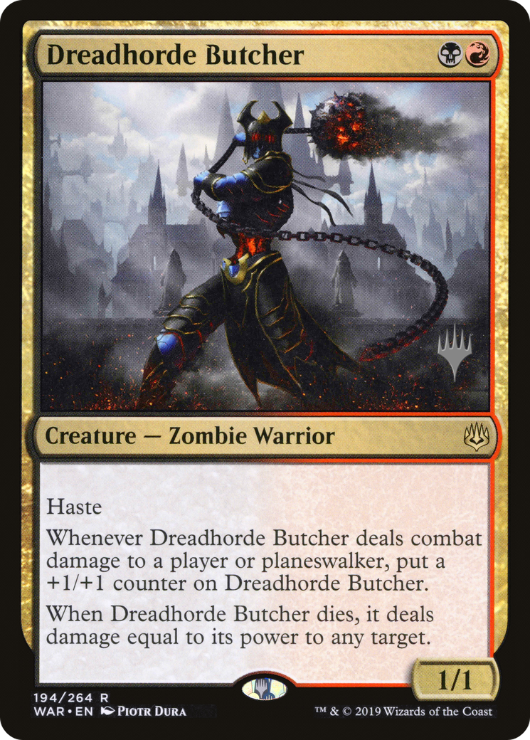 Dreadhorde Butcher (PPELD-194P) (Foil)