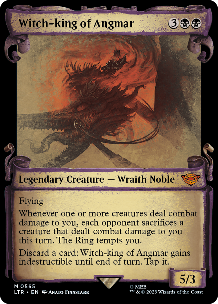 Witch-king of Angmar (LTR-565) (Showcase) (Scroll) (Foil)