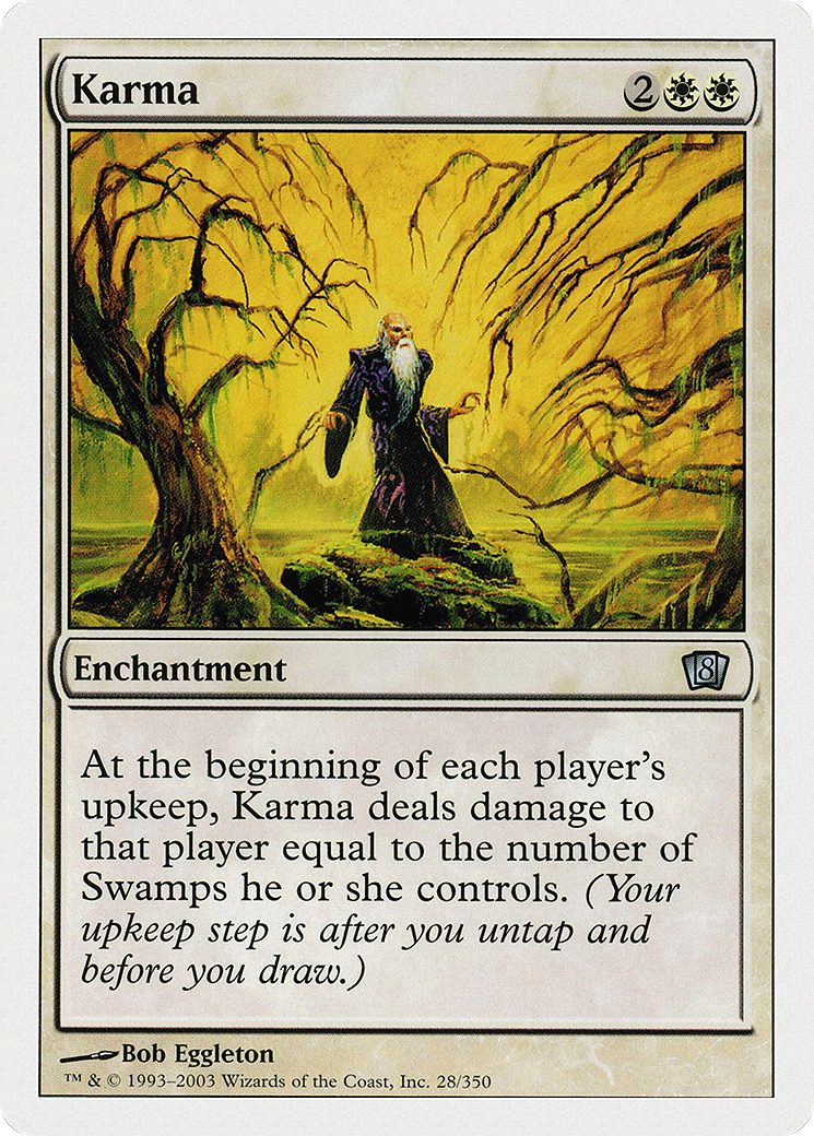 Karma (8ED-028) (Foil)