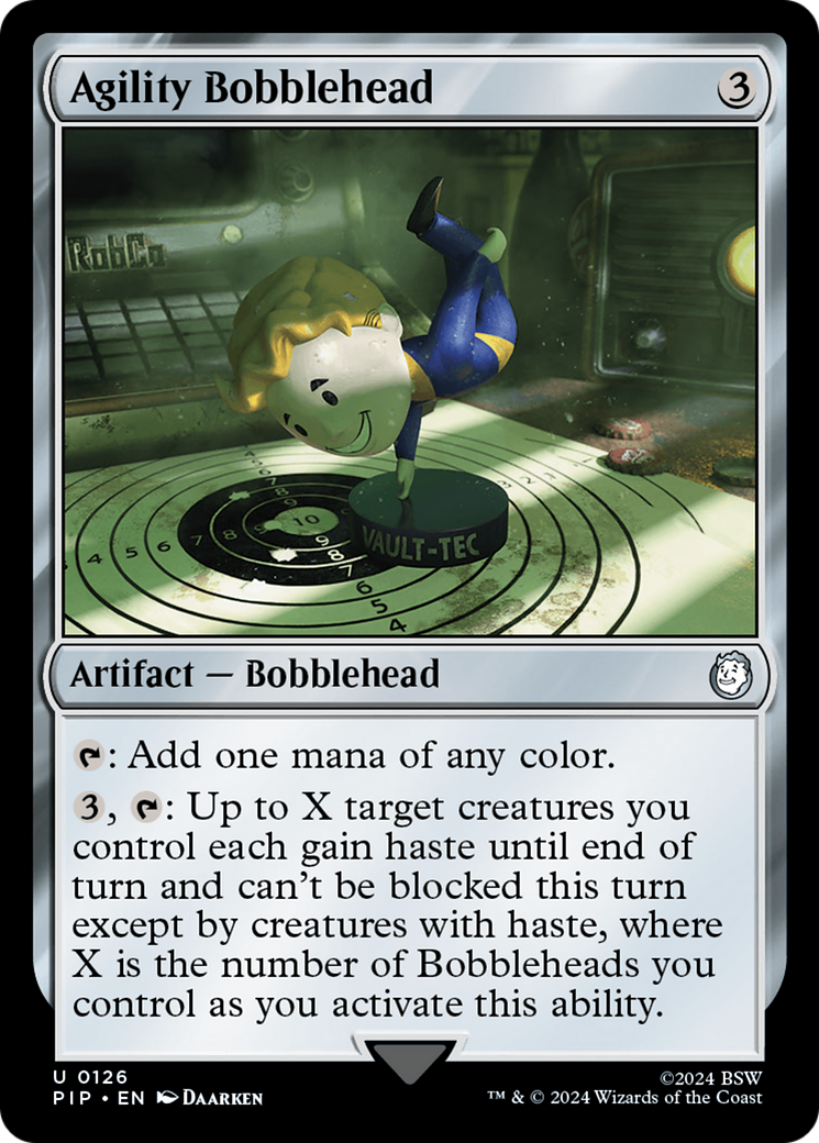 Agility Bobblehead (PIP-126) (Foil)