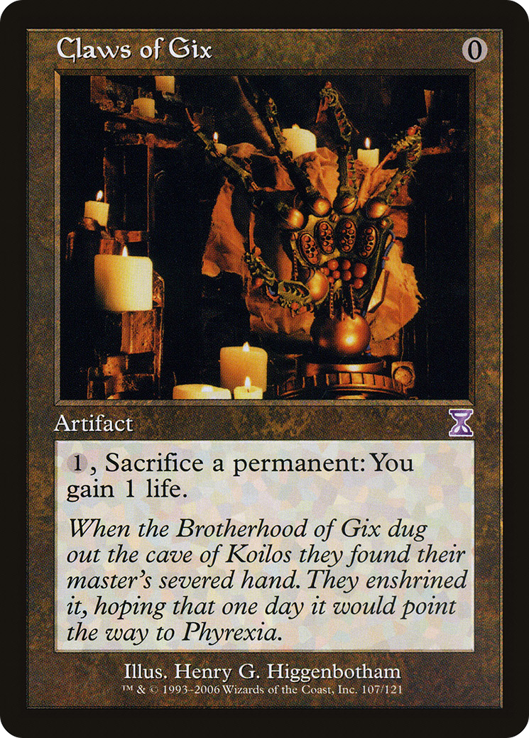 Claws of Gix (TSB-107) (Foil)