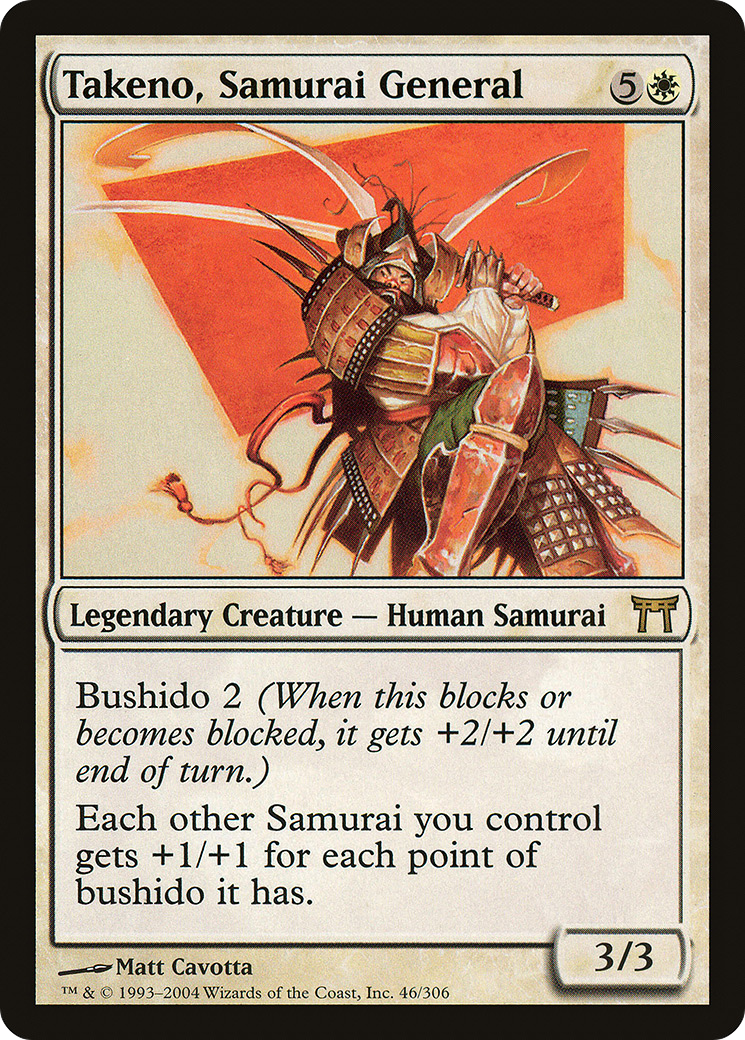 Takeno, Samurai General (CHK-046)
