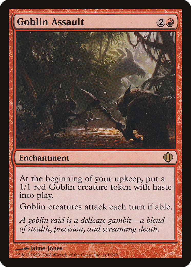 Goblin Assault (ALA-101) (Foil)