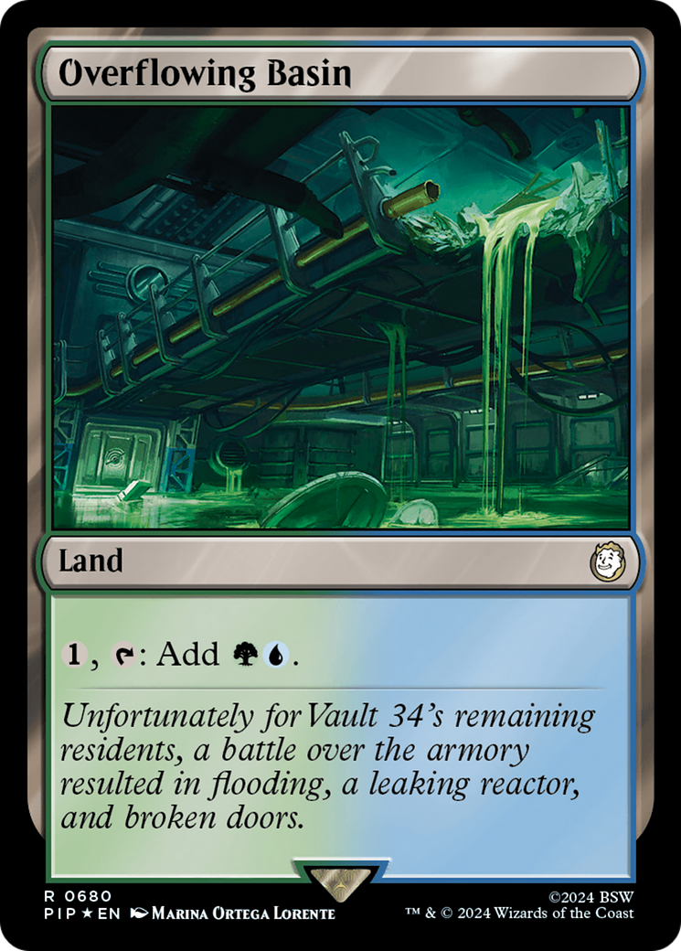 Overflowing Basin (PIP-680) (Surge Foil)