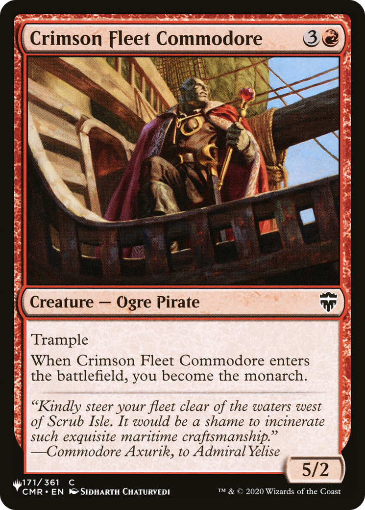 Crimson Fleet Commodore (LIST-CMR-171)
