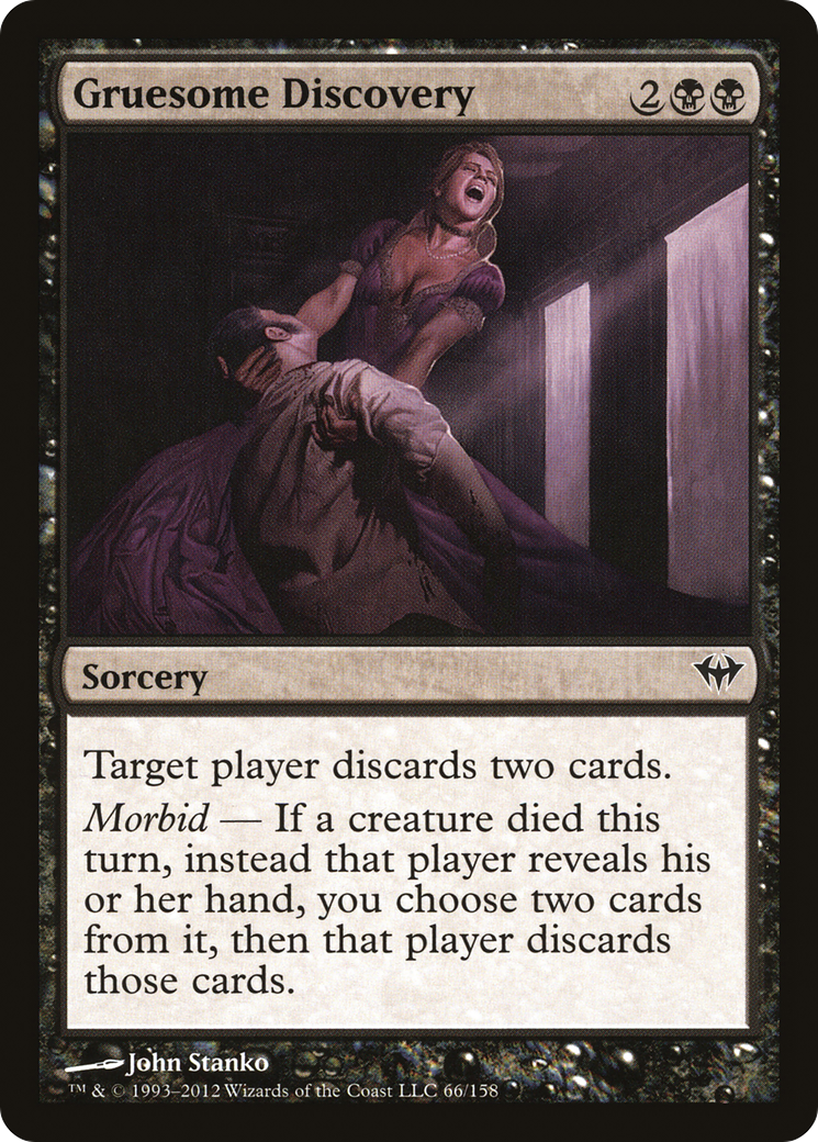 Gruesome Discovery (DKA-066) (Foil)