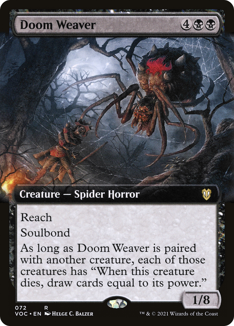 Doom Weaver (VOC-072) (Extended Art)
