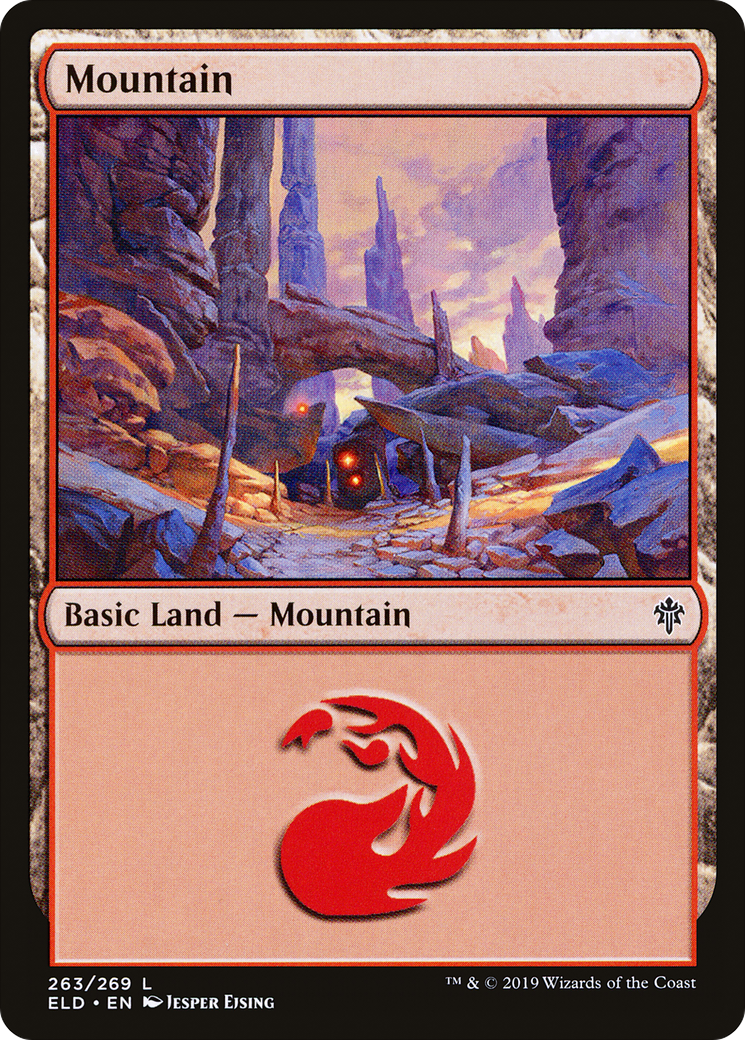 Mountain (ELD-263) (Foil)