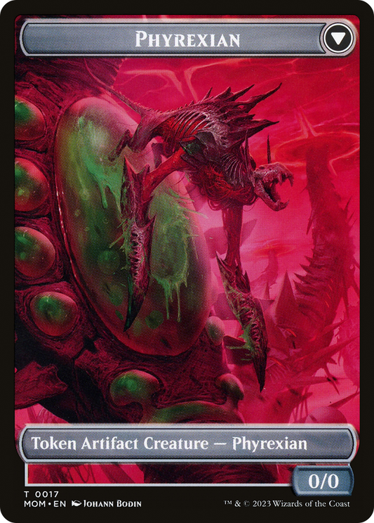 Incubator // Phyrexian Double-Sided Token (TMOM-017)
