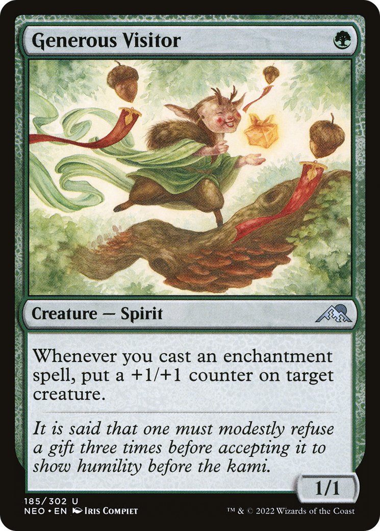 Generous Visitor (NEO-185) (Foil)