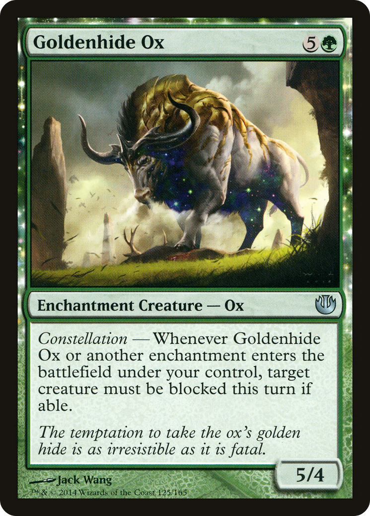 Goldenhide Ox (JOU-125) (Foil)