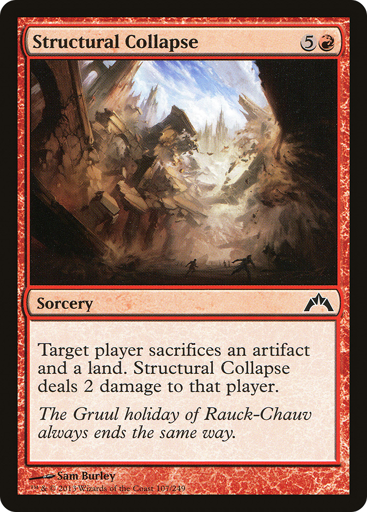 Structural Collapse (GTC-107) (Foil)