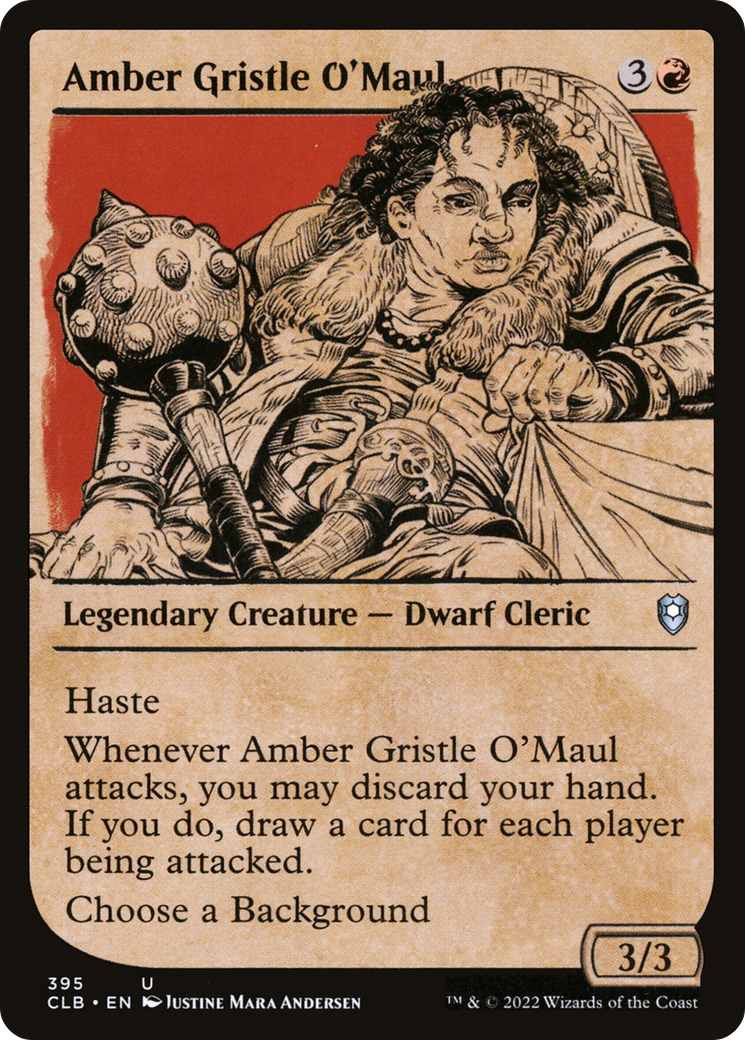 Amber Gristle O'Maul (CLB-395) (Showcase)