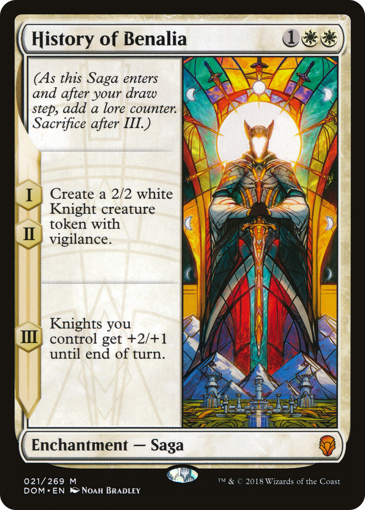History of Benalia (DOM-021) (Foil)