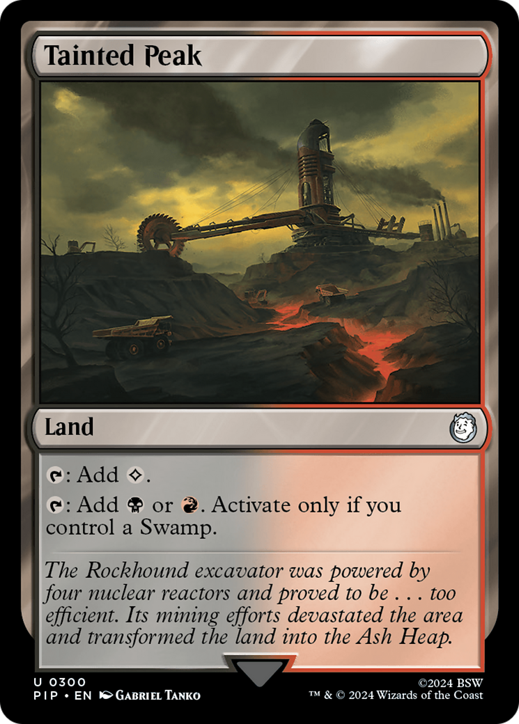 Tainted Peak (PIP-300) (Foil)