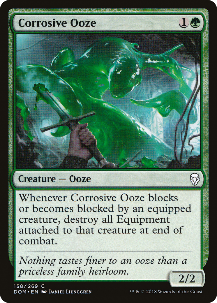 Corrosive Ooze (DOM-158) (Foil)