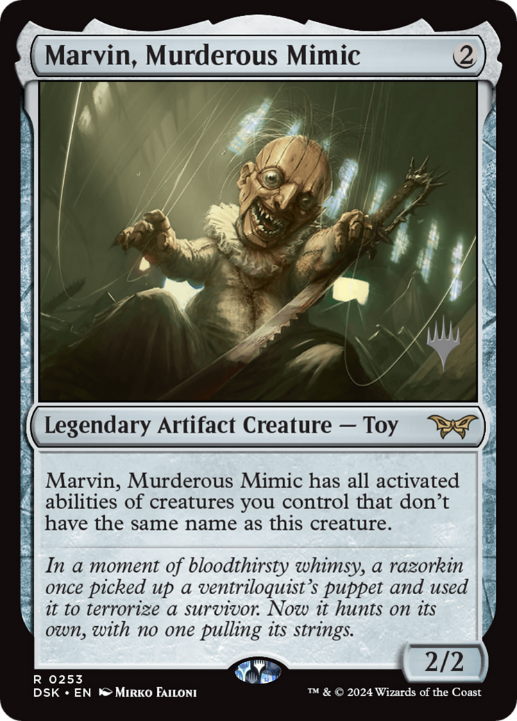 Marvin, Murderous Mimic (PPDSK-253P) (Foil)