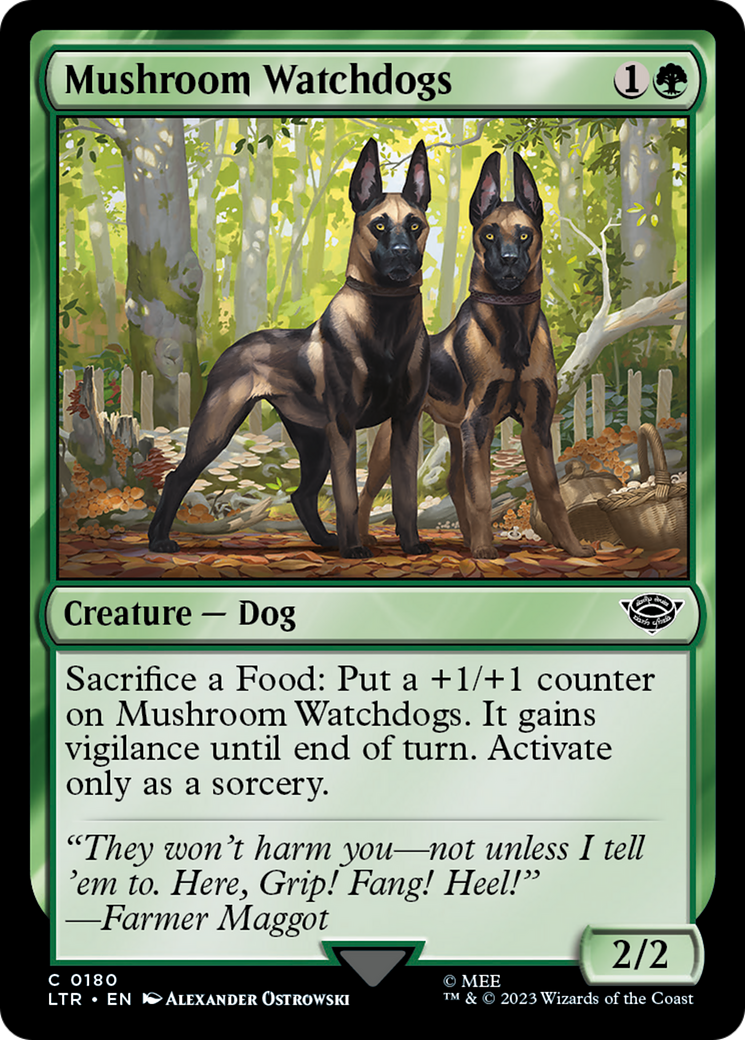 Mushroom Watchdogs (LTR-180) (Foil)