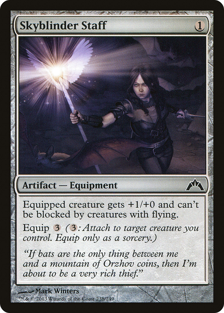 Skyblinder Staff (GTC-238) (Foil)