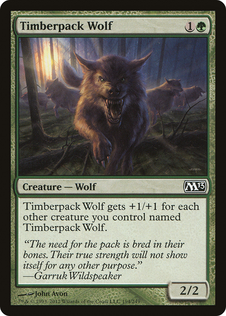 Timberpack Wolf (M13-194) (Foil)