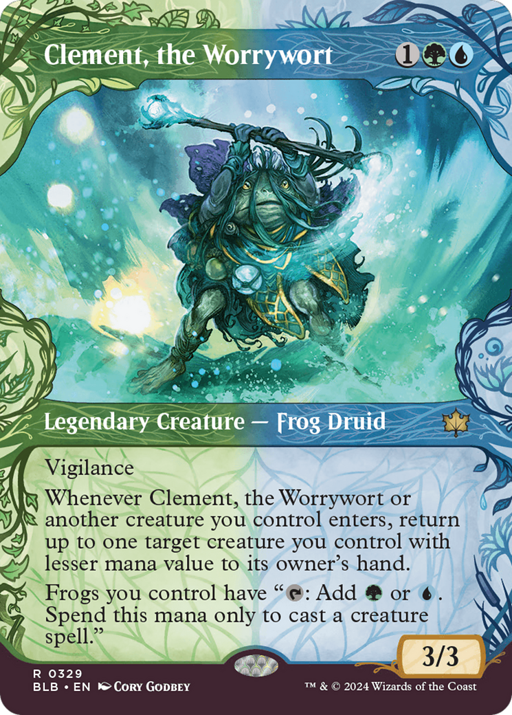Clement, the Worrywort (BLB-329) (Showcase) (Foil)