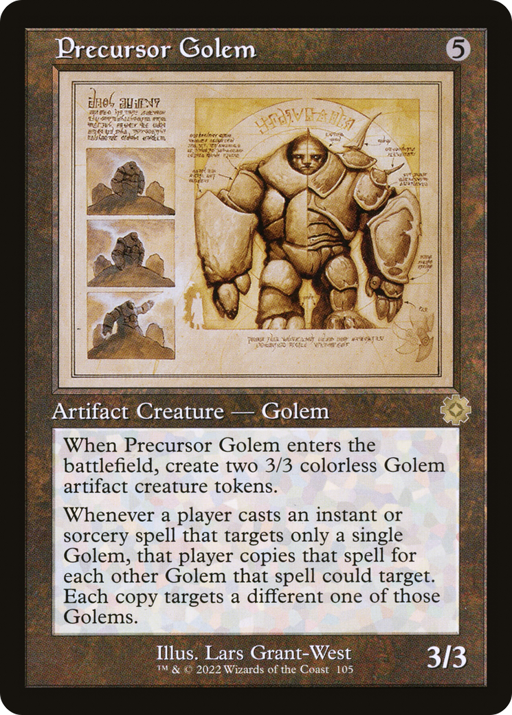 Precursor Golem (BRR-105) (Foil)