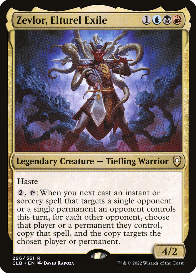 Zevlor, Elturel Exile (CLB-296) (Foil)