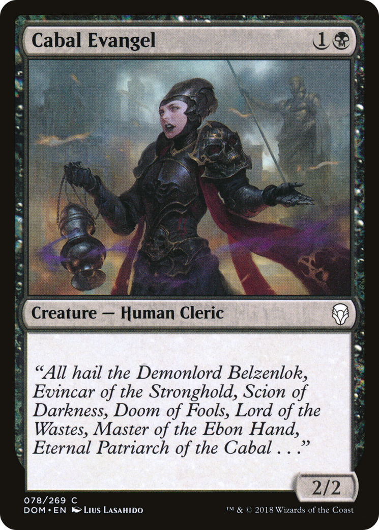 Cabal Evangel (DOM-078) (Foil)