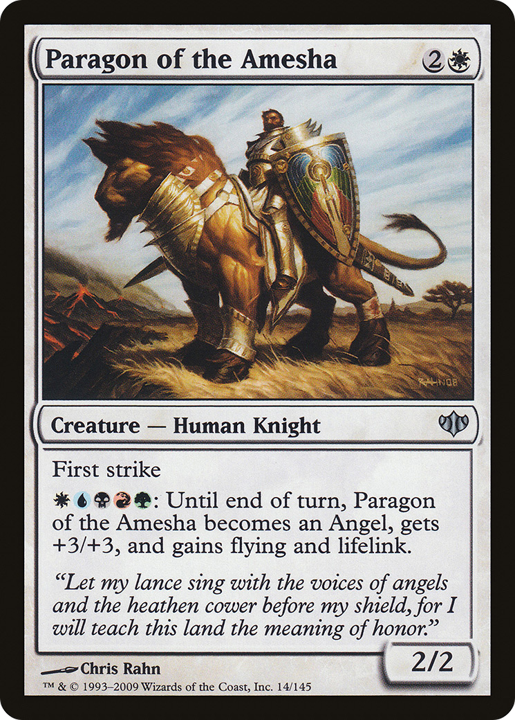Paragon of the Amesha (CON-014) (Foil)