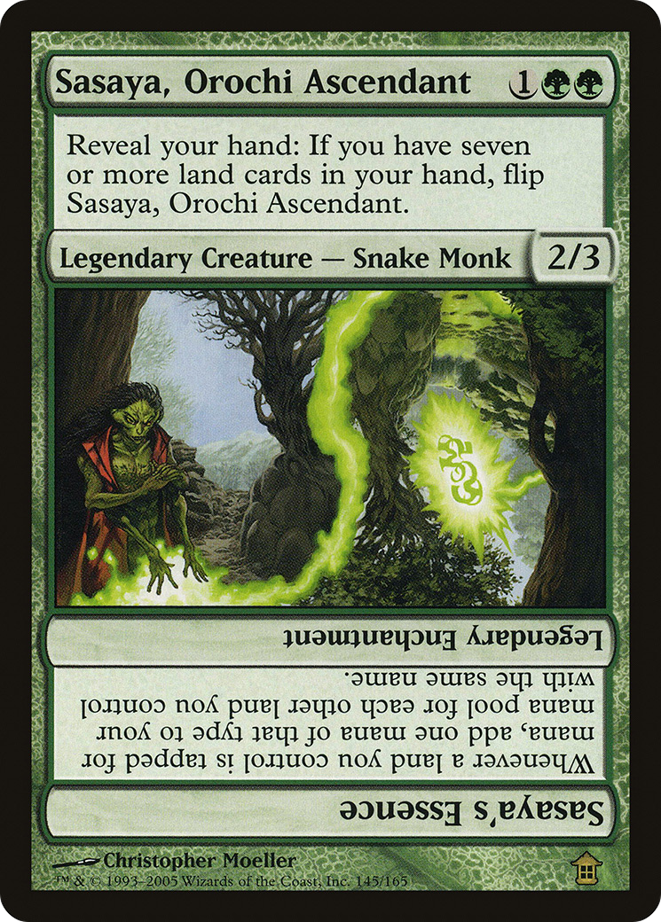 Sasaya, Orochi Ascendant // Sasaya's Essence (SOK-145) (Foil)