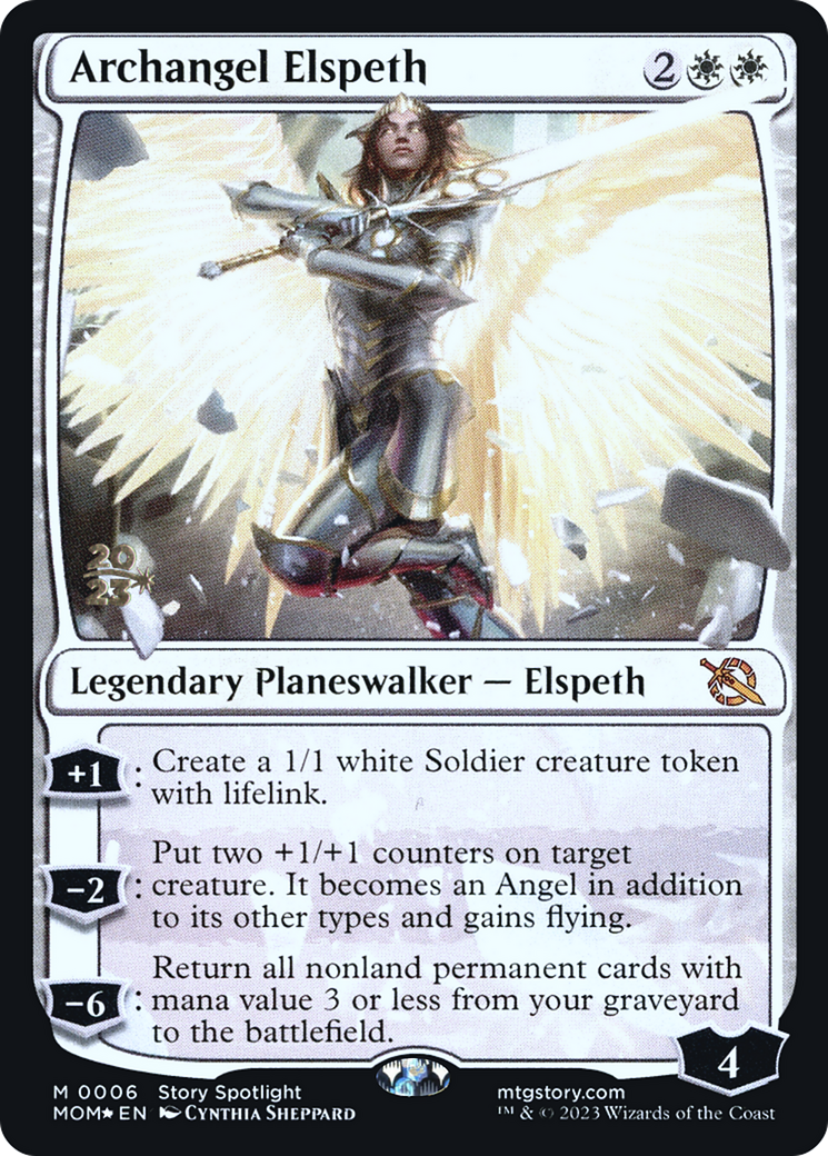 Archangel Elspeth (PRE-06S) (Foil)
