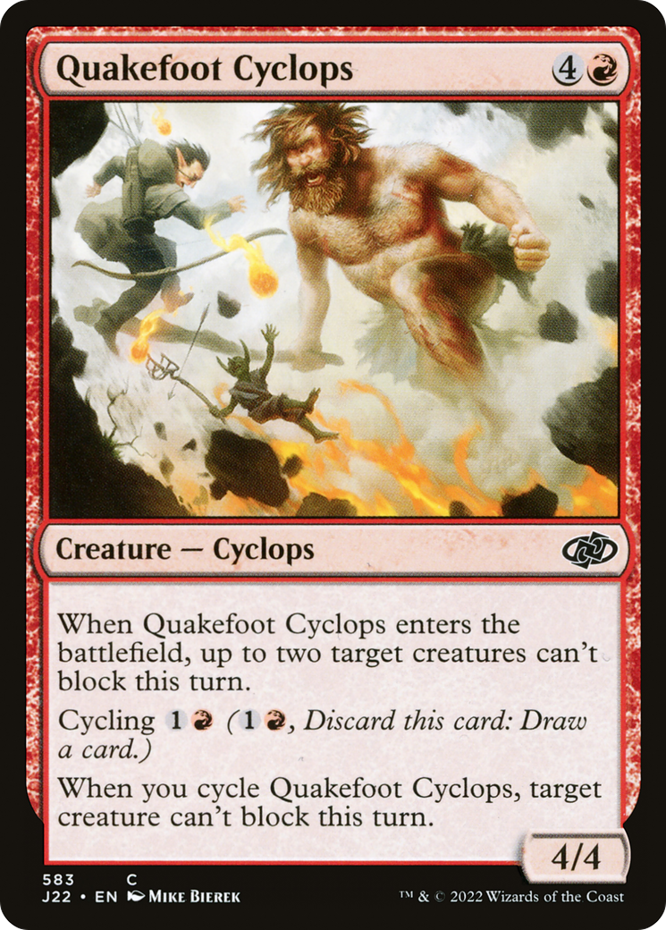 Quakefoot Cyclops (J22-583)