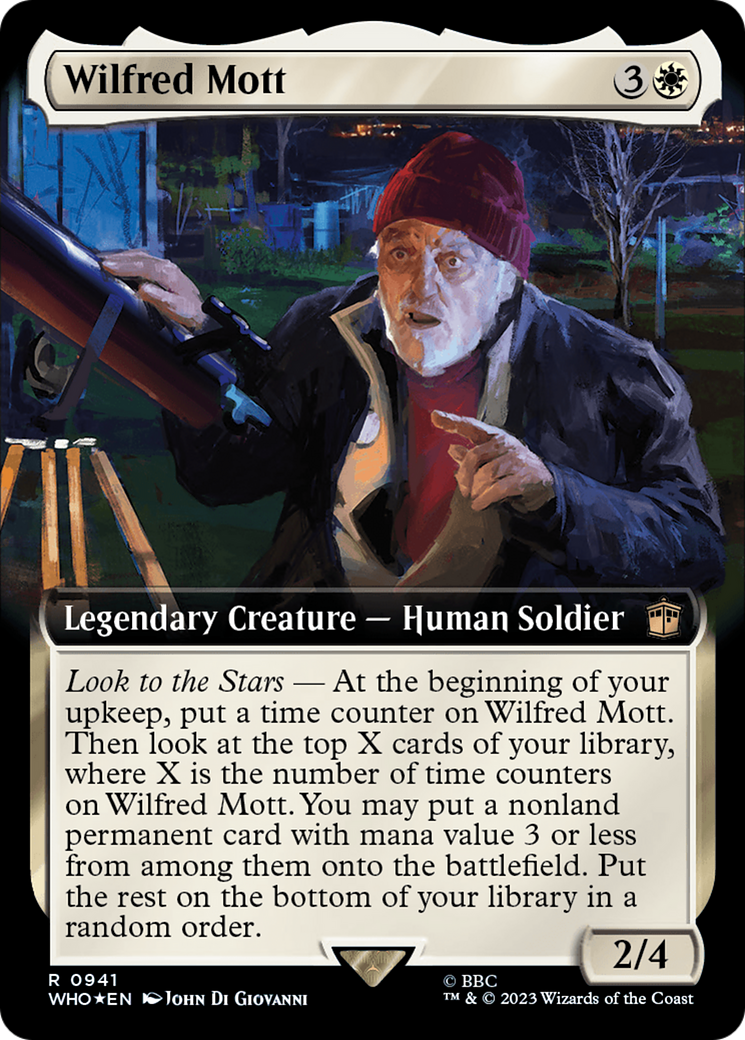 Wilfred Mott (WHO-941) (Extended Art) (Surge Foil)