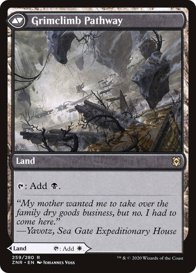 Brightclimb Pathway // Grimclimb Pathway (ZNR-259) (Foil)