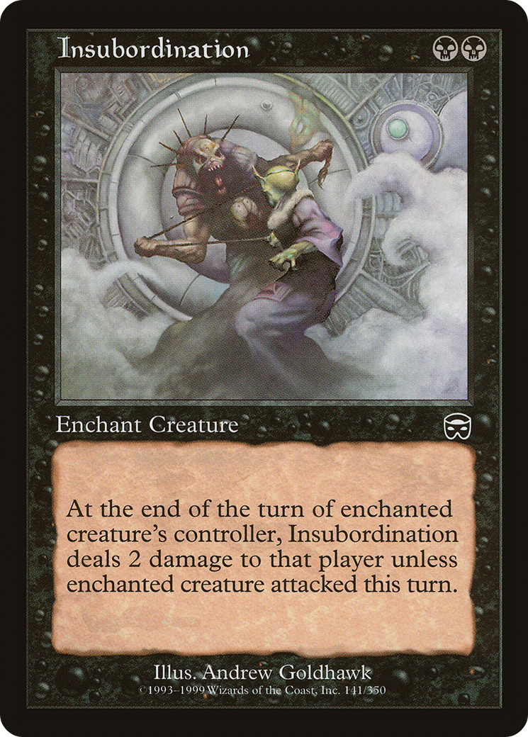 Insubordination (MMQ-141) (Foil)