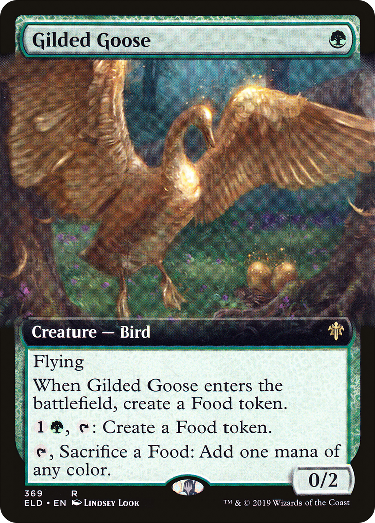 Gilded Goose (ELD-369) (Extended Art)