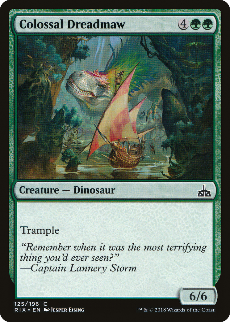 Colossal Dreadmaw (RIX-125) (Foil)