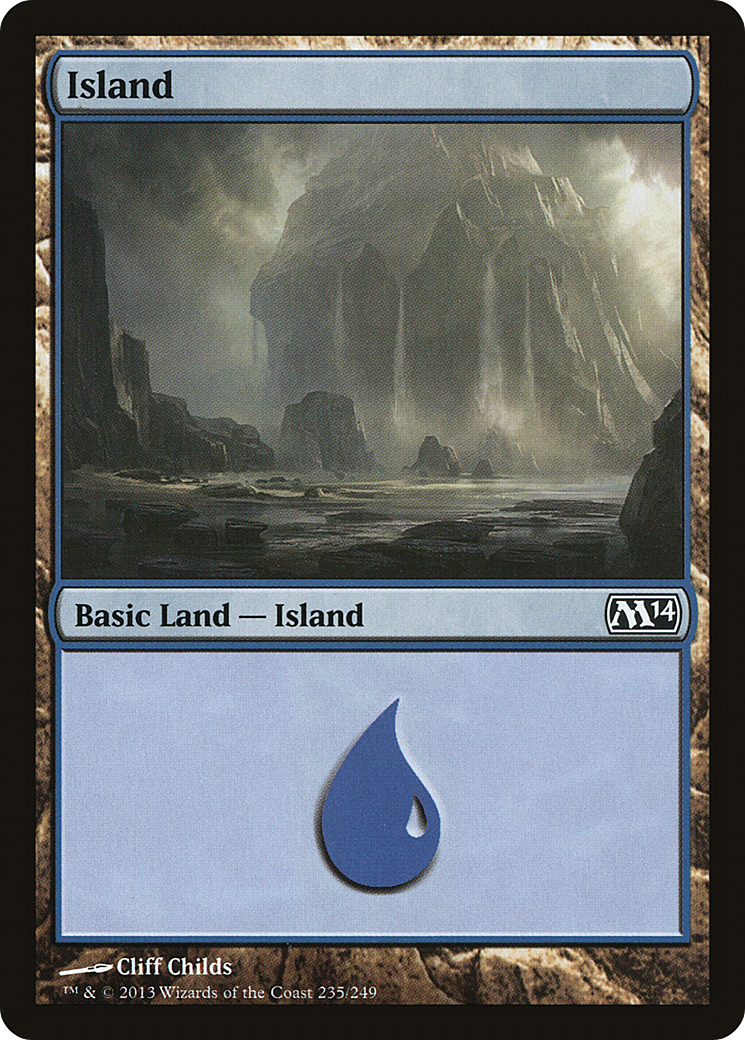 Island (M14-235) (Foil)