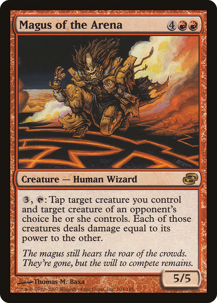 Magus of the Arena (PLC-104) (Foil)