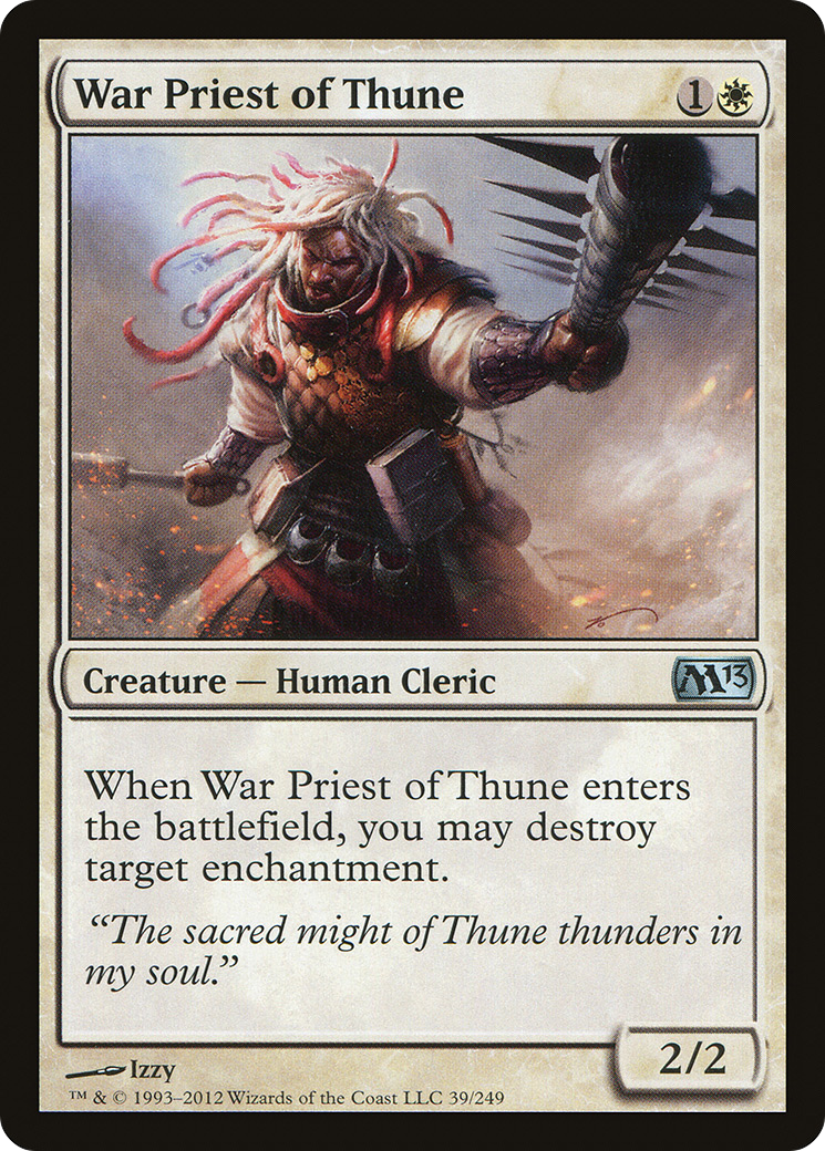 War Priest of Thune (M13-039) (Foil)