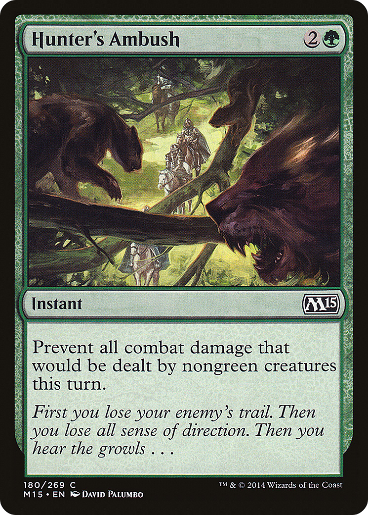 Hunter's Ambush (M15-180) (Foil)