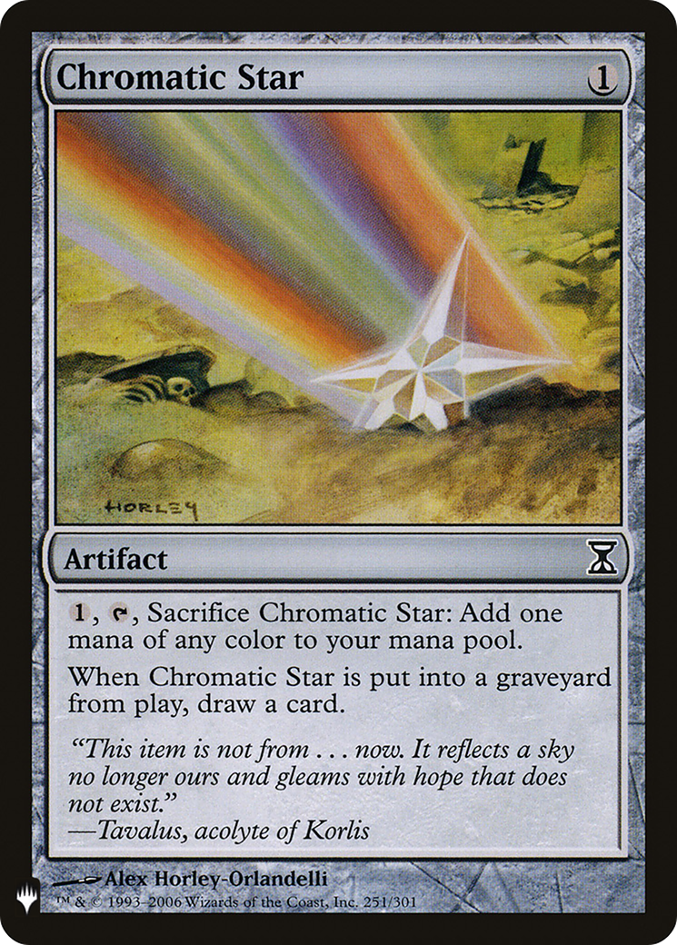 Chromatic Star (LIST-TSP-251)