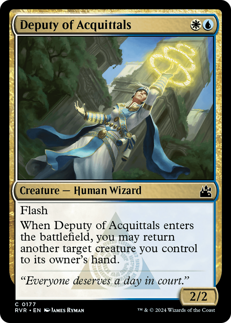 Deputy of Acquittals (RVR-177) (Foil)