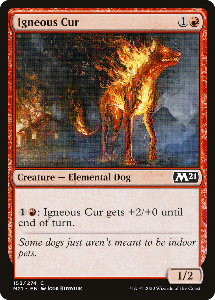 Igneous Cur (M21-153) (Foil)